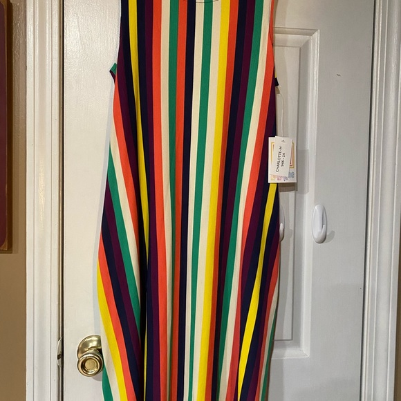 LuLaRoe Dresses & Skirts - NWT LuLaRoe Charlotte Tank Swing dress
